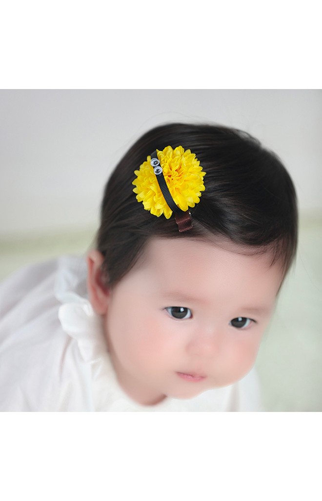 กิ๊บเด็กดอกไม้สีเหลืองแต่งตาเล็กๆ จาก Angel Neitiri