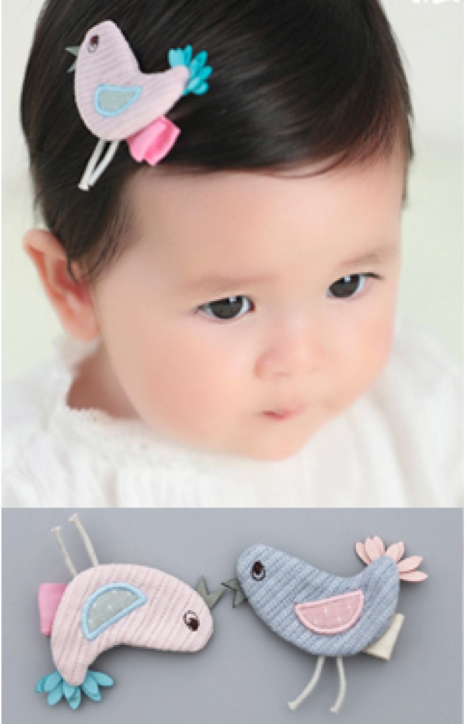 กิ๊บเด็กรูปลูกนก เซ็ต 2 สีฟ้าและชมพู จาก Angel Neitiri กิ๊บเด็กรูปลูกนก เซ็ต 2 สีฟ้าและชมพู จาก Angel Neitiri