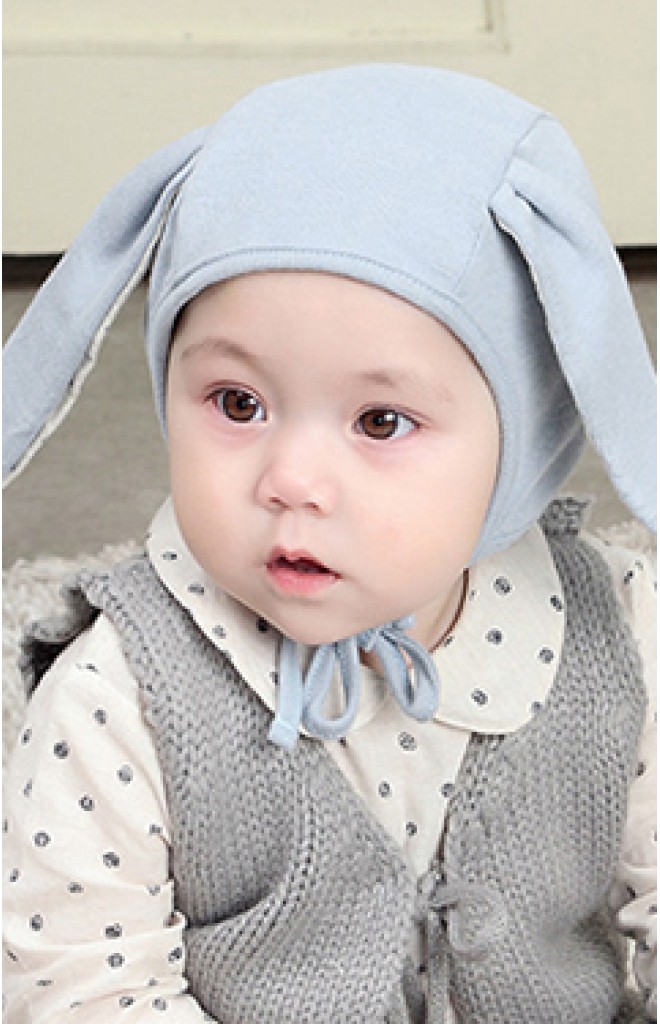 หมวกเบนเนตหูกระต่ายยาวด้านใต้ลายจุด หมวกเบนเนตหูกระต่ายยาวด้านใต้ลายจุด