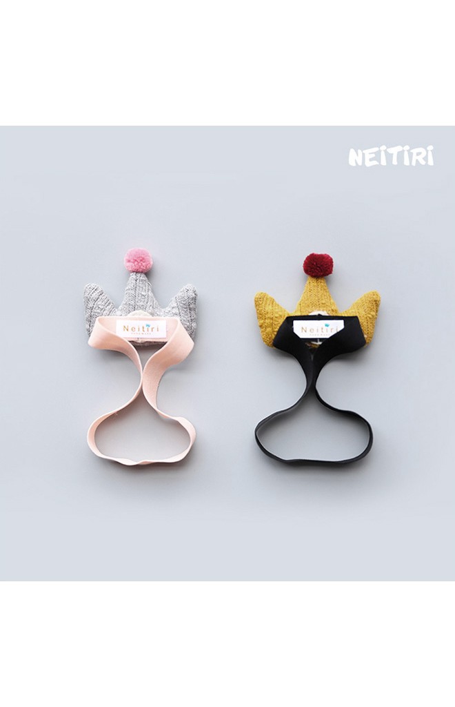 สายคาดผมมงกุฎปลายแต่งปอมปอมสี Angel Neitiri มีให้เลือก