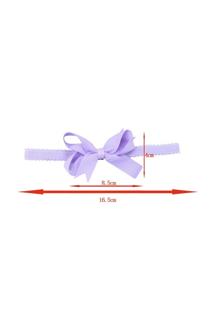 เซ็ตสายคาดผมโบว์แพ็ค 5 ชิ้น 5 สี