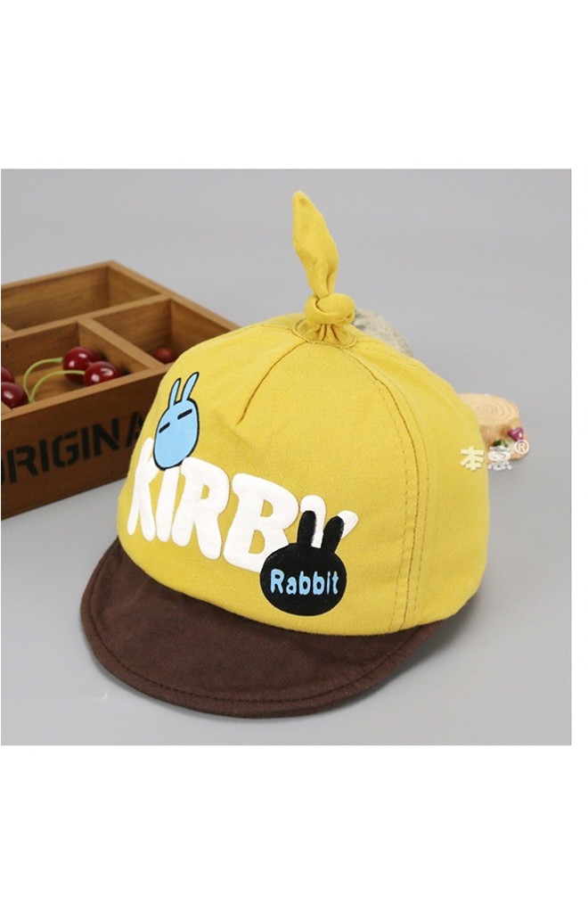 หมวกแก๊ปเด็กสกรีนอักษร Kirby Rabbit