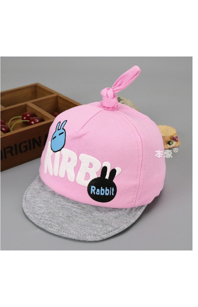 หมวกแก๊ปเด็กสกรีนอักษร Kirby Rabbit