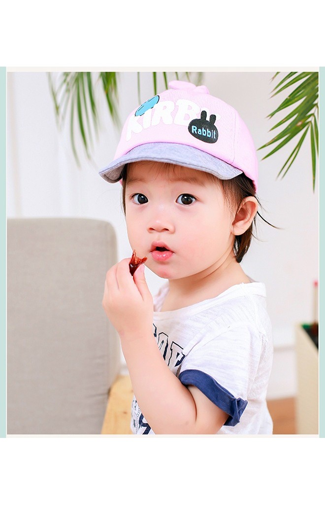 หมวกแก๊ปเด็กสกรีนอักษร Kirby Rabbit