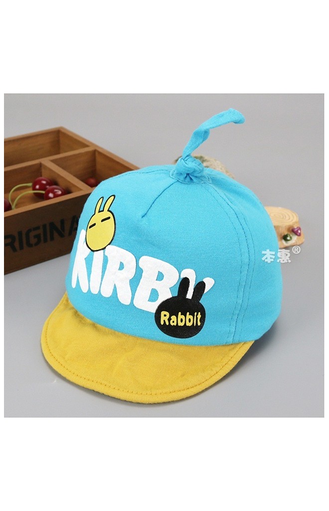 หมวกแก๊ปเด็กสกรีนอักษร Kirby Rabbit