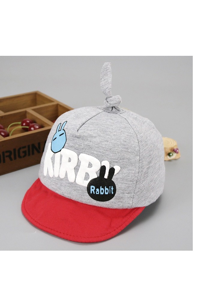 หมวกแก๊ปเด็กสกรีนอักษร Kirby Rabbit