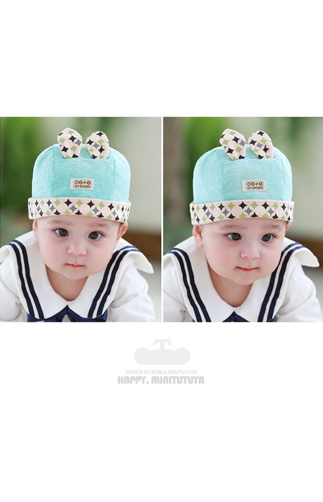 หมวกโจรสลัดแต่งหูกระต่ายลายน่ารัก จาก TUTUYA