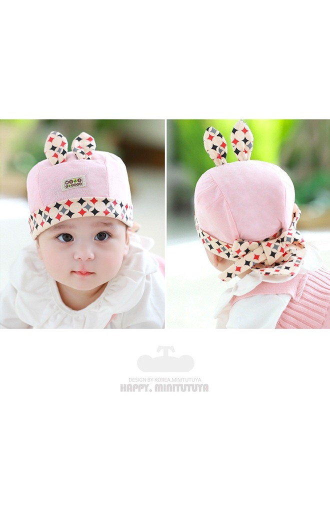 หมวกโจรสลัดแต่งหูกระต่ายลายน่ารัก จาก TUTUYA