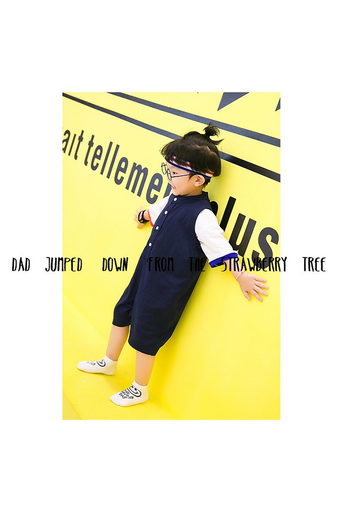 เซ็ตถุงเท้าเด็กแพ็ค 3 คู่ ลายหน้ายิ้มอักษร HAVE A HAPPY DAY