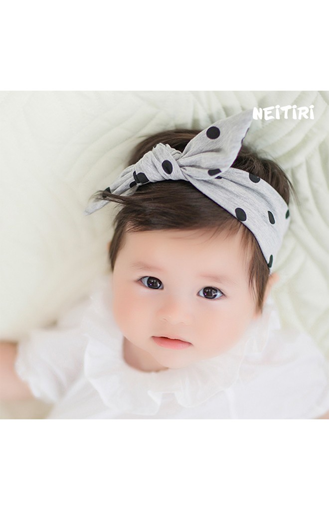 ผ้าคาดผมโบว์กระต่ายลายจุดน่ารัก Angel Neitiri