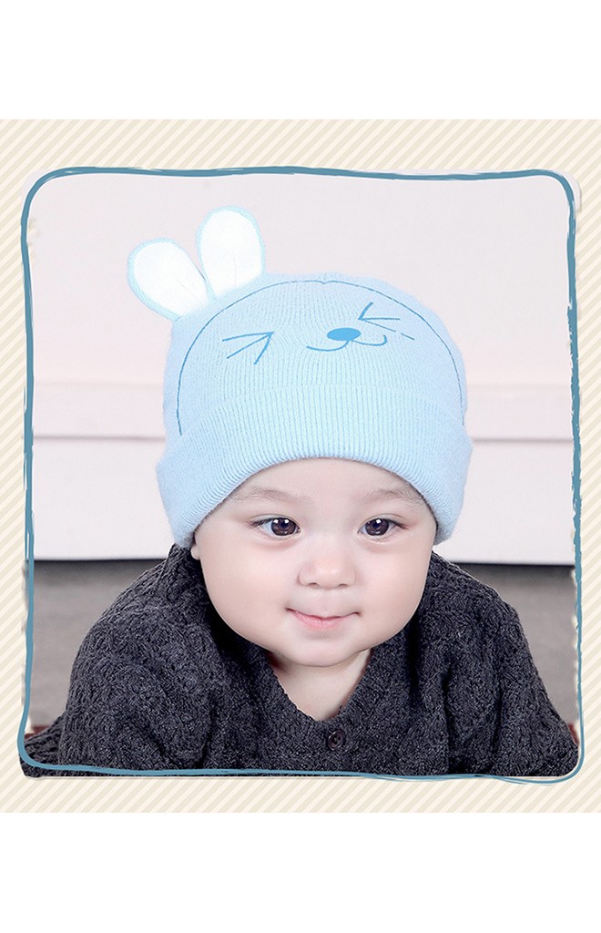 หมวกบีนนี่กระต่ายยิ้มหวาน