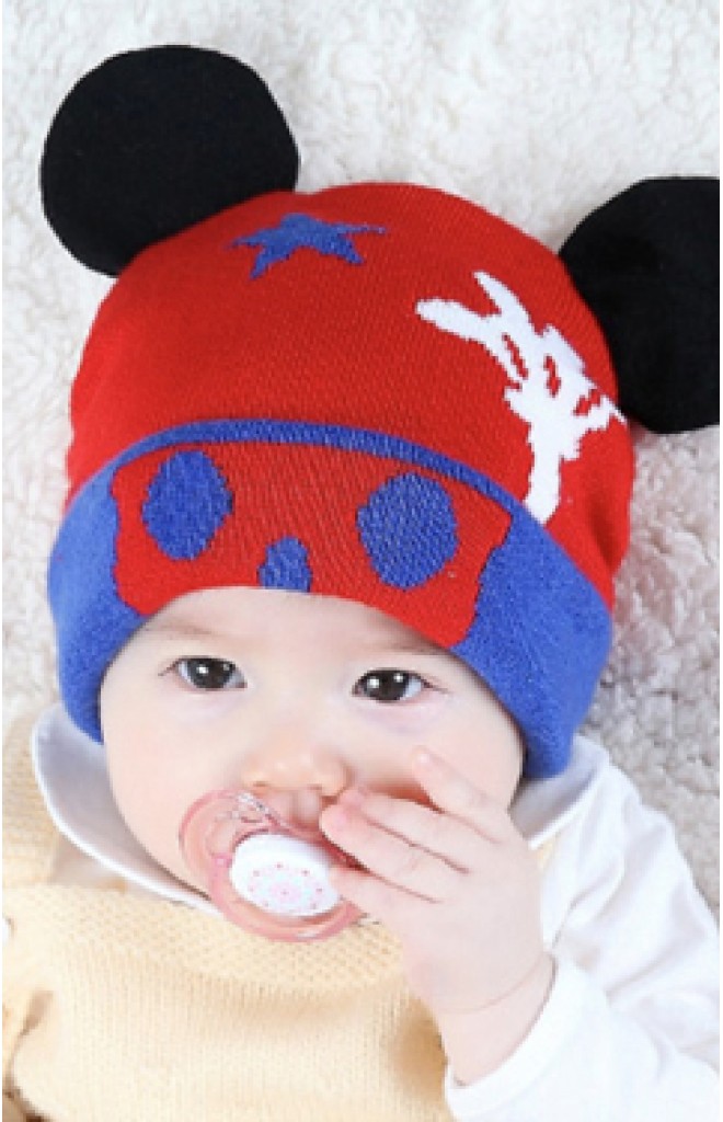 หมวกบีนนี่มิกกี้แต่งหูน่ารักๆ จาก TIANYIBEAR หมวกบีนนี่มิกกี้แต่งหูน่ารักๆ จาก TIANYIBEAR