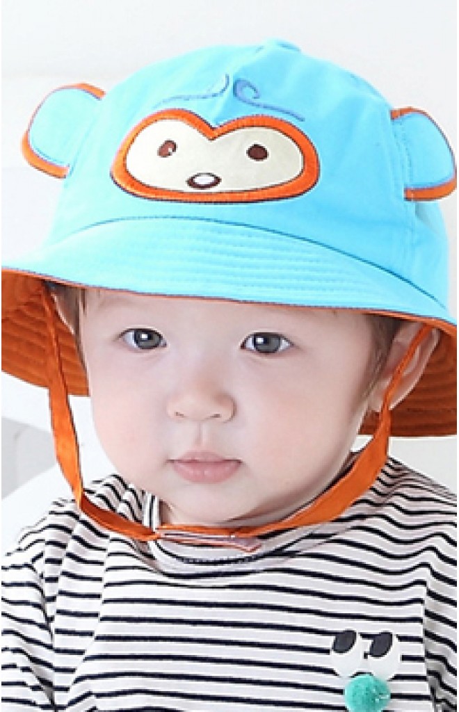 หมวกเด็กกันแดดหน้าลิงน้อยน่ารัก TIANYIBEAR หมวกเด็กกันแดดหน้าลิงน้อยน่ารัก TIANYIBEAR