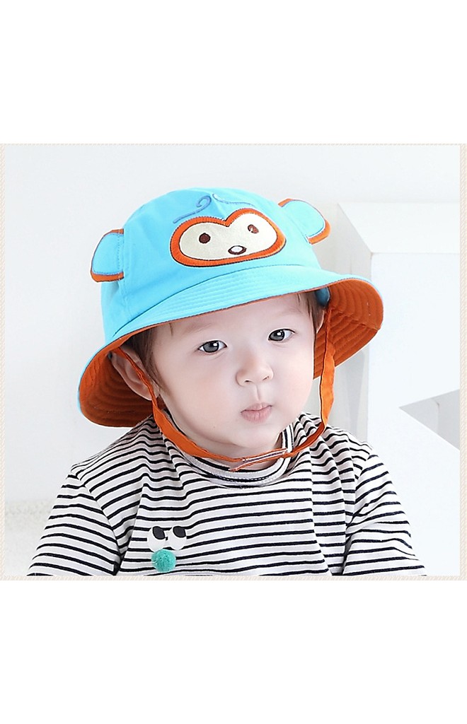 หมวกเด็กกันแดดหน้าลิงน้อยน่ารัก TIANYIBEAR