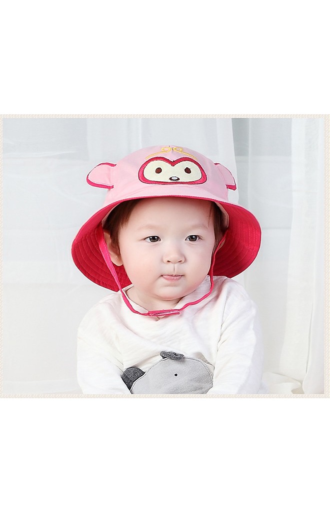 หมวกเด็กกันแดดหน้าลิงน้อยน่ารัก TIANYIBEAR