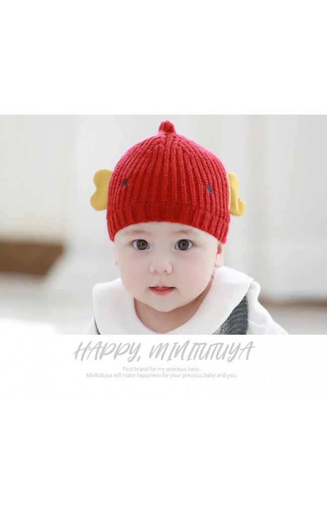 หมวกไหมพรมลูกเจี๊ยบดีไซน์น่ารัก TUTUYA