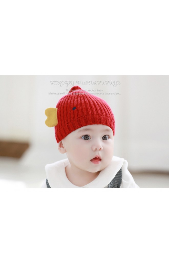 หมวกไหมพรมลูกเจี๊ยบดีไซน์น่ารัก TUTUYA