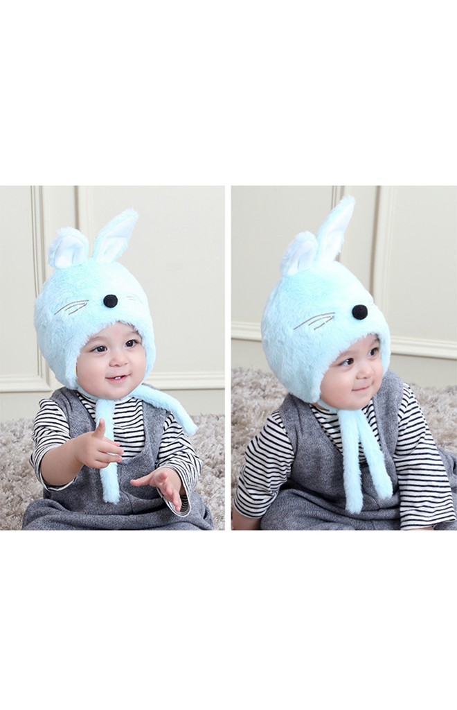 หมวกกระต่ายน้อย ขนฟูจาก TIANYIBEAR