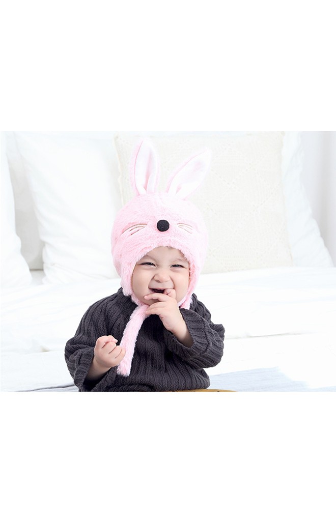 หมวกกระต่ายน้อย ขนฟูจาก TIANYIBEAR