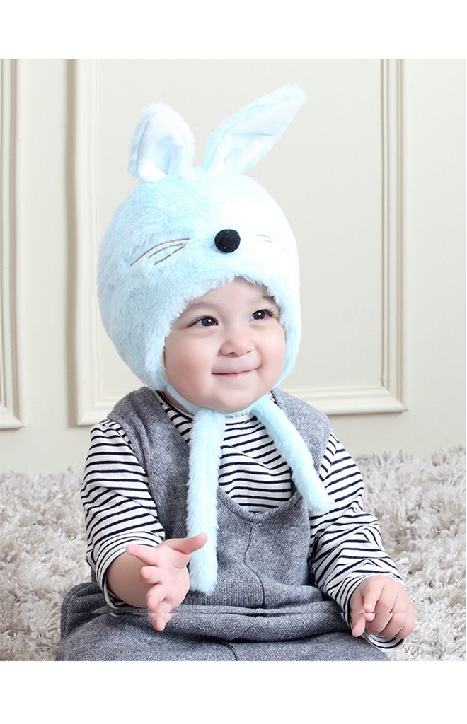หมวกกระต่ายน้อย ขนฟูจาก TIANYIBEAR