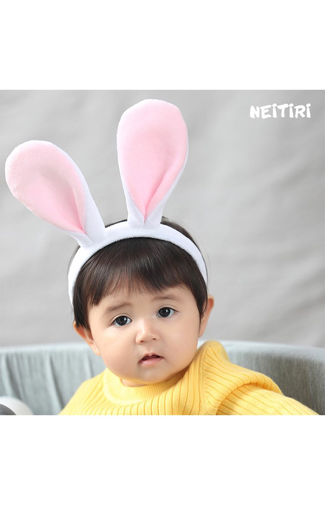 ที่คาดผมหูกระต่ายใหญ่หูตั้ง ผ้าขนนิ่ม Angel Neitiri