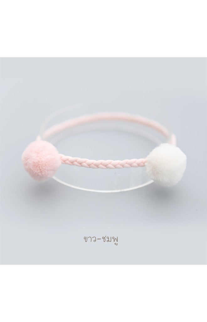 สายคาดผมปอมปอมต่างสี จาก Angel Neitiri