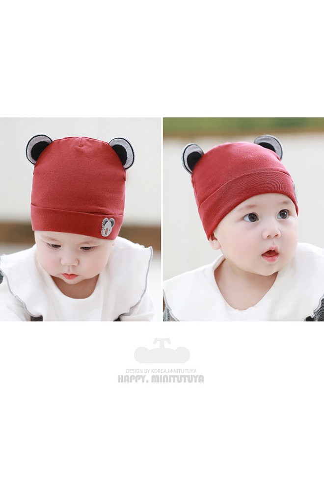 หมวกบีนนี่หมีน้อยน่ารัก จาก TUTUYA