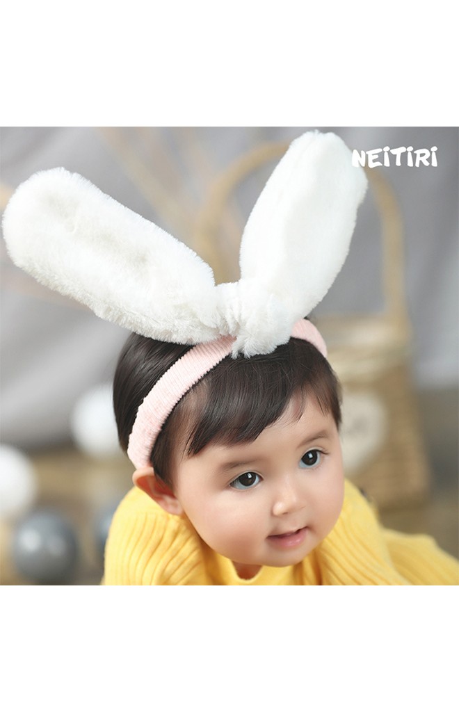 สายคาดผมหูกระต่ายใหญ่ หูกระต่ายผ้านุ่มฟู Angel Neitiri