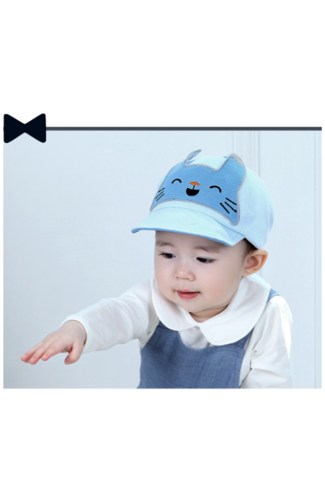 หมวกแก๊ปแต่งหน้าแมวน้อย TIANYIBEAR