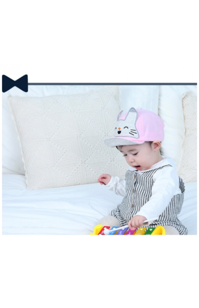 หมวกแก๊ปแต่งหน้าแมวน้อย TIANYIBEAR