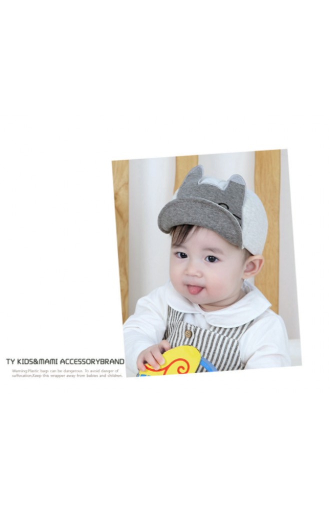 หมวกแก๊ปแต่งหน้าแมวน้อย TIANYIBEAR