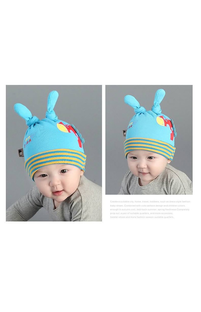 หมวกยีราฟ หมวกบีนนี่เด็กเล็กลายน่ารักTAINYIBEAR