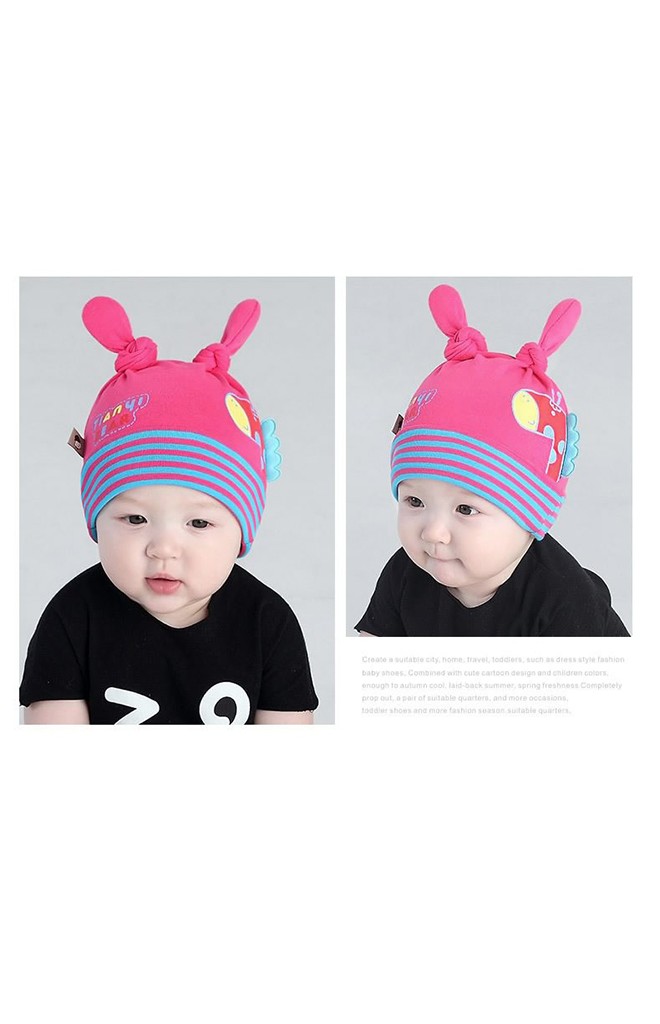 หมวกยีราฟ หมวกบีนนี่เด็กเล็กลายน่ารักTAINYIBEAR