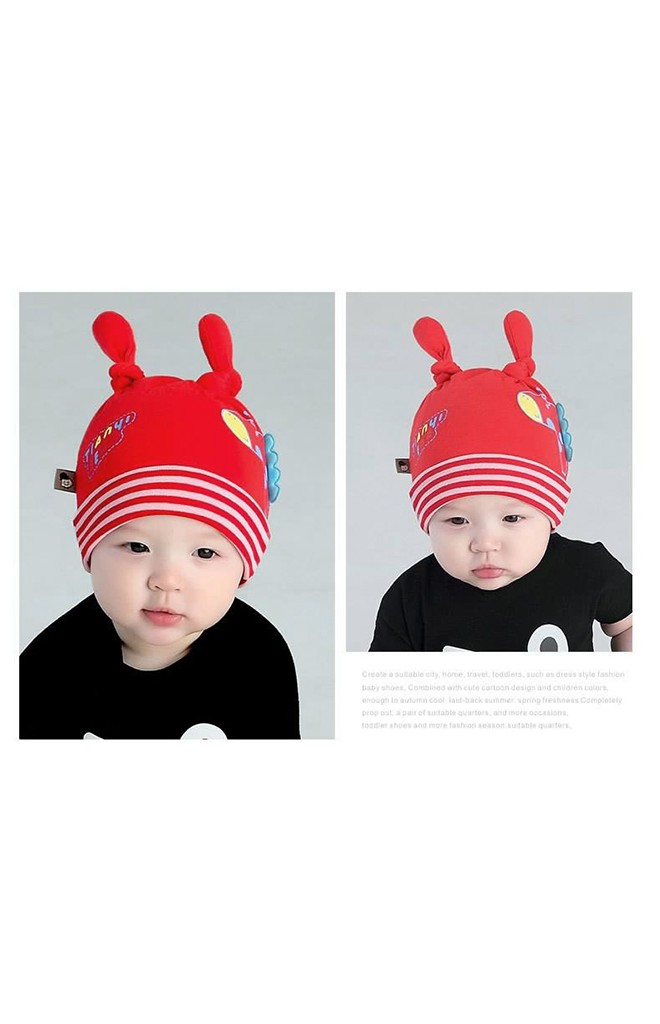 หมวกยีราฟ หมวกบีนนี่เด็กเล็กลายน่ารักTAINYIBEAR