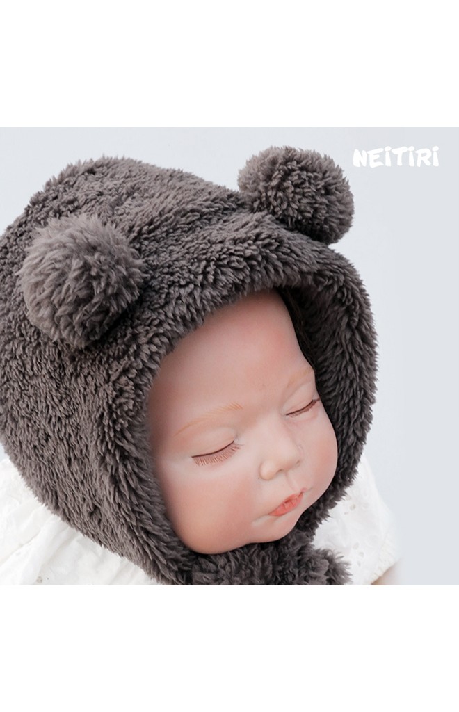 หมวกบอนเนตแต่งปอมปอมน่ารัก จาก Angel Neitiri