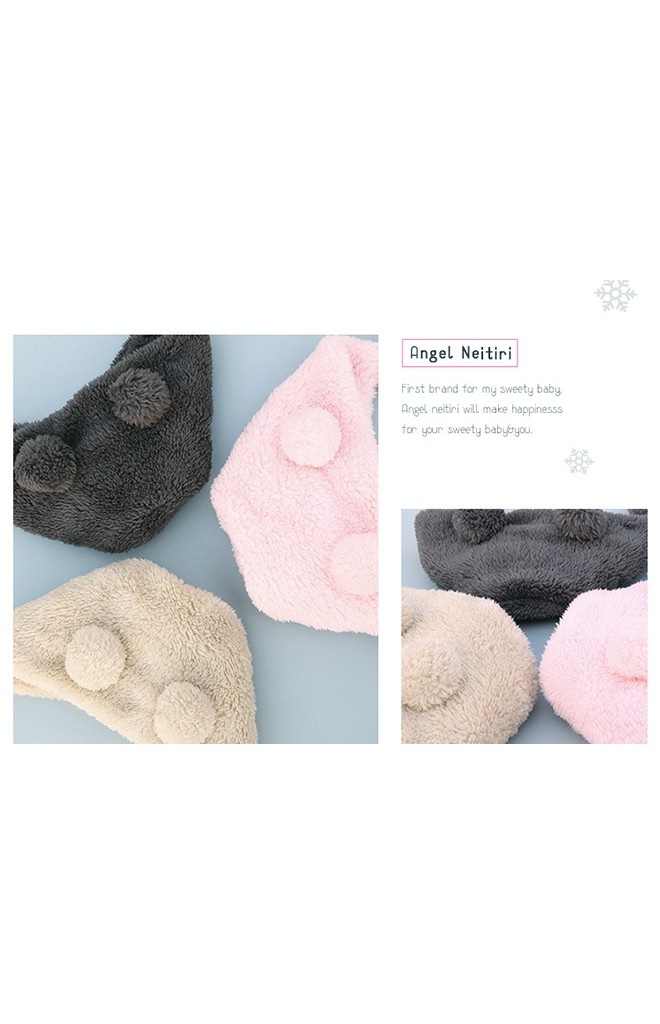 หมวกบอนเนตแต่งปอมปอมน่ารัก จาก Angel Neitiri