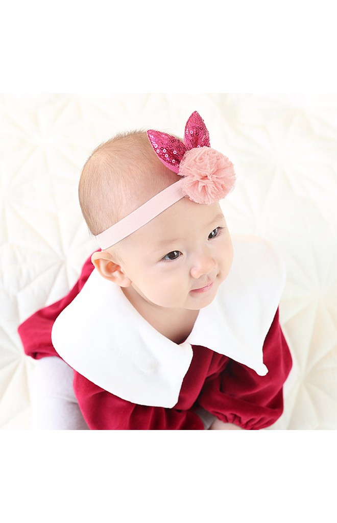 สายคาดผมปอมปอมแต่งหูกระต่าย จาก Angel Neitiri