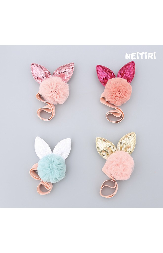 สายคาดผมปอมปอมแต่งหูกระต่าย จาก Angel Neitiri