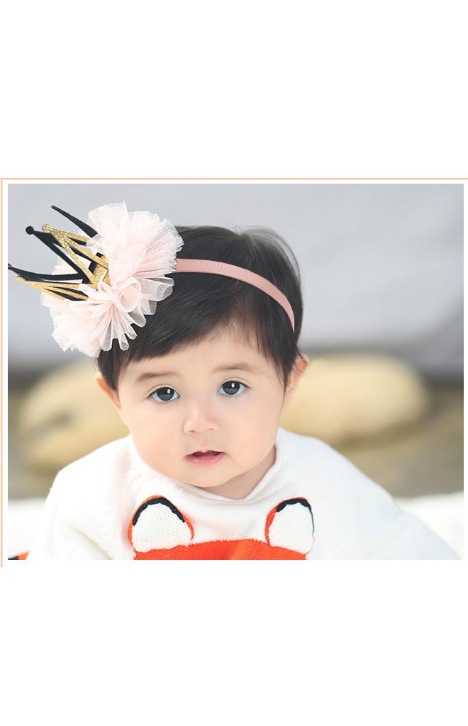 สายคาดผมมงกุฎใหญ่แต่งระบาย Angel Neitiri