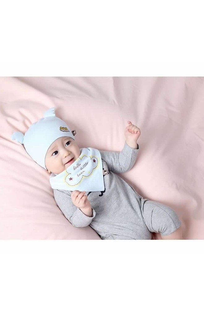 เซ็ตหมวก Angel แต่งปีกนูนน่ารักๆ มาพร้อมผ้ากันเปื้อน TIANYIBEAR