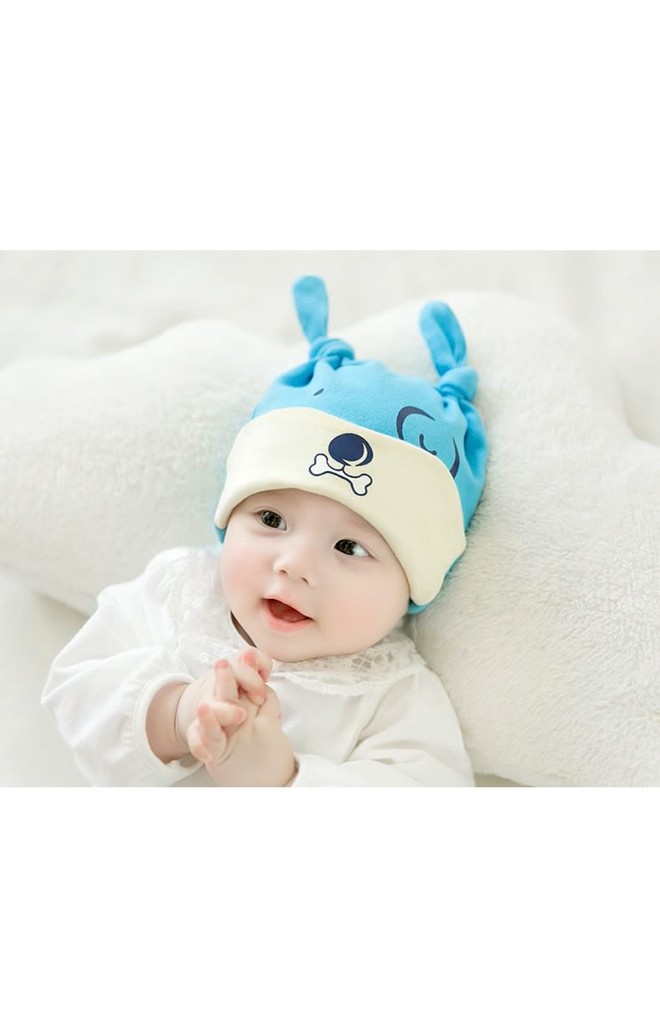 หมวกเด็กเล็กลายเจ้าตูบและกระดูก GZMM
