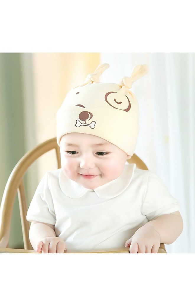 หมวกเด็กเล็กลายเจ้าตูบและกระดูก GZMM