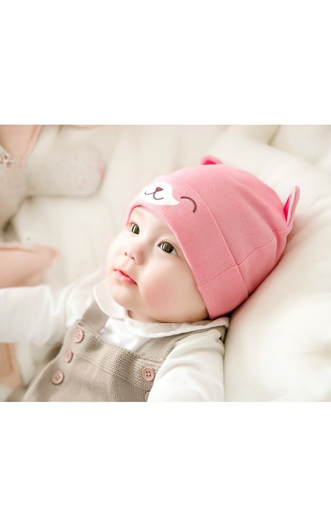 หมวกเด็กเล็กลายลูกสุนัขหูตั้ง จาก GZMM