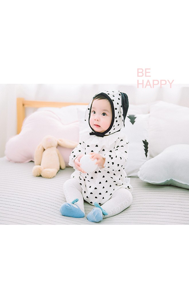 ถุงน่องเด็กทอลายตาข่ายลายรองเท้าแต่งโบว์น่ารัก