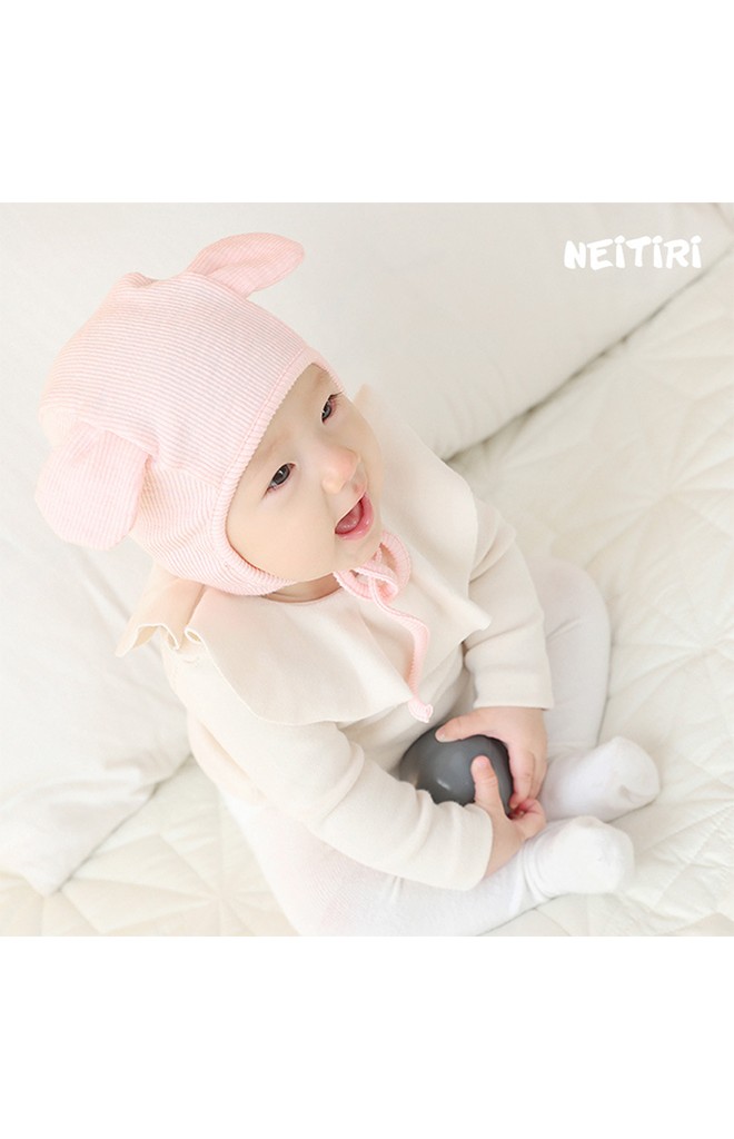 หมวกผูกคางแต่งหูเล็กๆ น่ารัก จาก Angel Neitiri