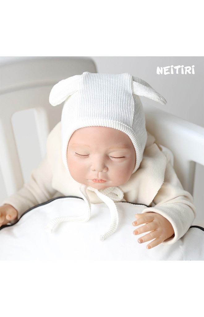 หมวกผูกคางแต่งหูเล็กๆ น่ารัก จาก Angel Neitiri
