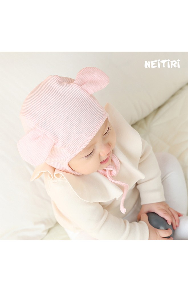 หมวกผูกคางแต่งหูเล็กๆ น่ารัก จาก Angel Neitiri