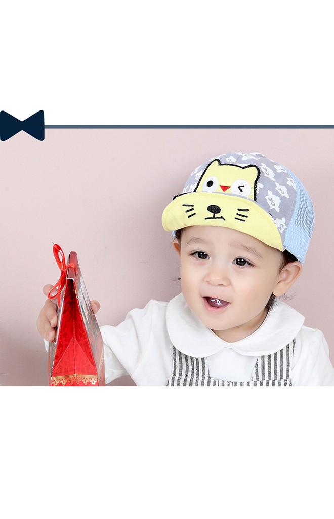 หมวกแก๊ปนกฮูกน้อยด้านหลังผ้าตาข่าย TIANYIBEAR