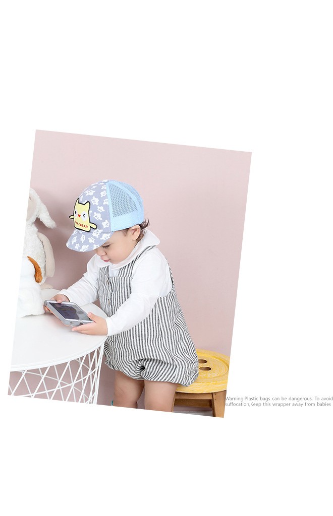 หมวกแก๊ปนกฮูกน้อยด้านหลังผ้าตาข่าย TIANYIBEAR