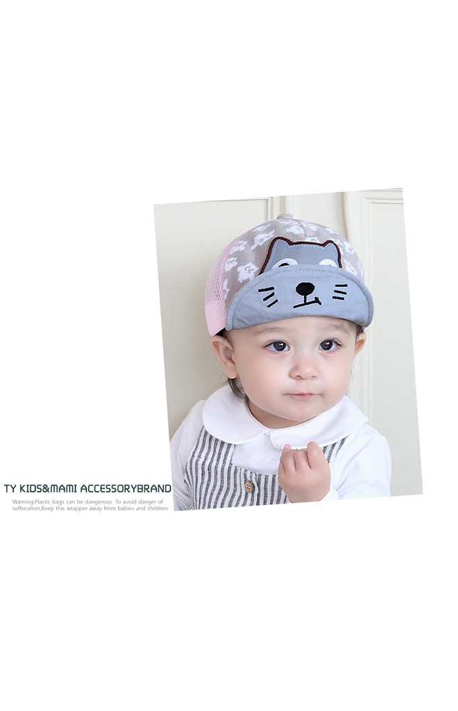 หมวกแก๊ปนกฮูกน้อยด้านหลังผ้าตาข่าย TIANYIBEAR